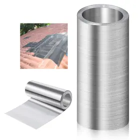 Succulentlovers 722898873176 8ftft X 20ft Aluminum Flashing Roll - Roof