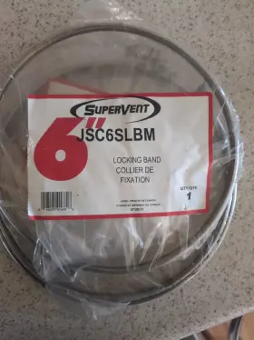 Supervent 046205016606 Locking Chimney Band 6 Inch