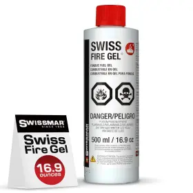B0081fk4h0 Swissmar Fire Gel Refill - Ideal For Fondue Fuel Burners And Portable Stove Fluid