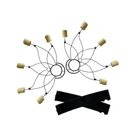 Synergy Flowarts 605963975787 Fire Fans V2 - Removable Barrel Wicks Flexible Screw-in Spines Professiona Synergy Flowarts 605963975787 Fire Fans V2 - Removable Barrel Wicks Flexible Screw-in Spines Professiona