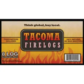 9856 Tacoma 2-hour Fire Log 8-pack 853662002000 #2