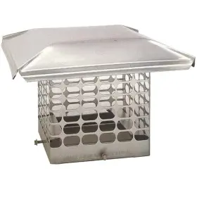 The Forever Cap 313055094079 Chimney 21 Inch X Adjustable Stainless Steel Animal Proof Hole Mesh
