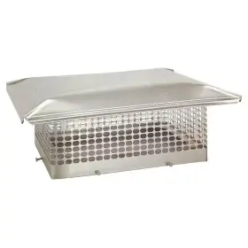 The Forever Cap 445013442462 18 Inch X Adjustable Stainless Steel Chimney