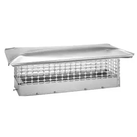 The Forever Cap 705353891922 13 Inch X 28 Adjustable Stainless Steel Chimney