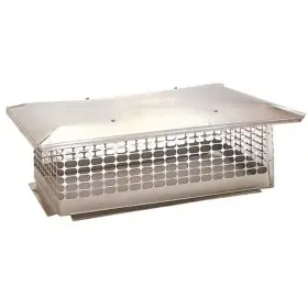 The Forever Cap 711181506044 13 Inch X Fixed Stainless Steel Chimney