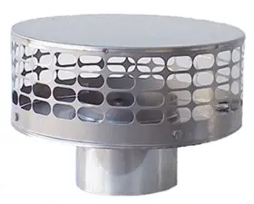 The Forever Cap Ccfs12 12-in W X L Round Chimney Stainless
