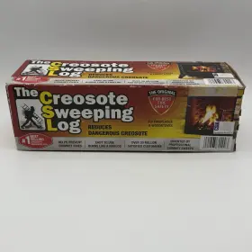 The Sweeping Log 021363824003 Creosote Csl Chimney Cleaner Fireplace Wood Stove Treatment