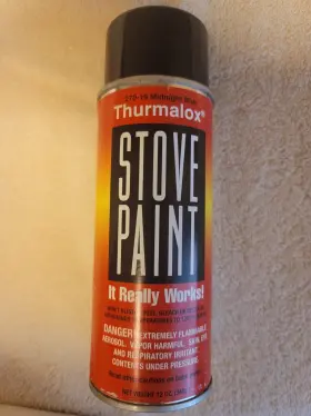 Thurmalox Stove Paint 270-19 One Spray Can Midnight Blue