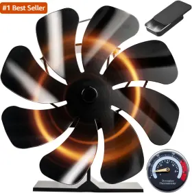 Xyd-251107 Tomersun Wood Stove Fan Heat Powered 8-blade Fireplace For B Xyd-251107 Tomersun Wood Stove Fan Heat Powered 8-blade Fireplace For B