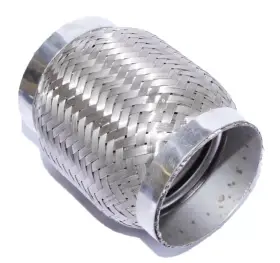 8220 Tordxics 3.5“ X5.6 Universal Exhaust Flex Pipe 3.5 Inch Double-layer Flexibl