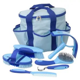 Tough 1 68-9007-294-0 Great Grip 6pc Brush Set With Bag Blue