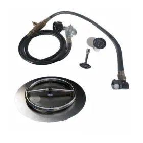 Fpkobrssbk118lp Tretco 18 Inch Stainless Steel Pan-ring Kit Liquid Propane Fpkobrssbk118lp Tretco 18 Inch Stainless Steel Pan-ring Kit Liquid Propane