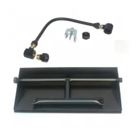 Ob2bk230ng Tretco 27 Inch Powder Coated Dual Burner Pan Kit Natural Gas