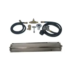 Ob5ssbk118lp Tretco 18 Inch Stainless Steel Linear Burner Pan Kit Liquid Propane Ob5ssbk118lp Tretco 18 Inch Stainless Steel Linear Burner Pan Kit Liquid Propane