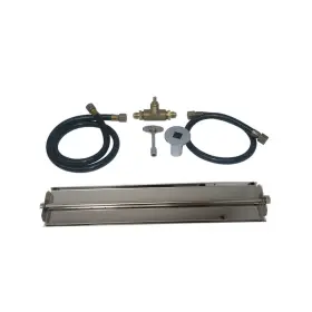 Ob5ssbk124ng Tretco 24 Inch Stainless Steel Linear Burner Pan Kit Natural Gas