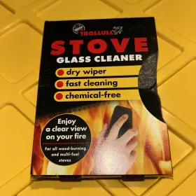 Trollull 606495 Trl606495 Stove Glass Cleaner Pack 2