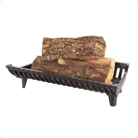 Ch022 Ubacks 22 Inch Fireplace Grate Heavy Duty Cast Iron Fire - W X 12 D 5