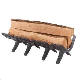 Rfg26 Ubacks 26 Inch Fireplace Grate Heavy Duty Cast Iron Fire - W X 15 D 7