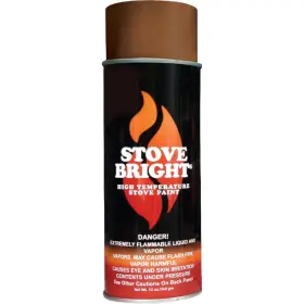 C-6159 Uniflame Stove Bright Gloss Metal Brown 12-3/4 Oz. High Heat Spray Paint 6159 C-6159 Uniflame Stove Bright Gloss Metal Brown 12-3/4 Oz. High Heat Spray Paint 6159
