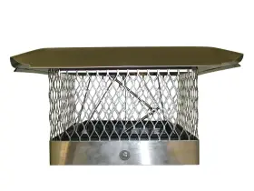 Us Fireplace Products 633210594559 Energy Top Plus - Low Profile Damper Suitable For Wood