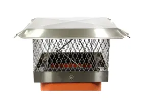 Etp913 Us Fireplace Products Energy Top Plus - Low Profile Damper Suitable For Wood