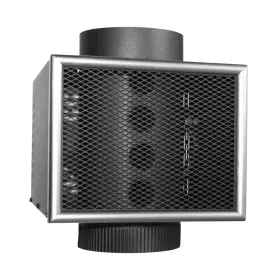 Us Stove Company 313088295283 6-inch Miracle Heat Reclaimer Wood Or Coal Furnace Black
