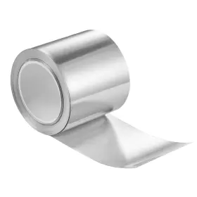 06-061-001 Usamily Zinc Strips For Roof And Garden 2.5 Inch Width X 55 Feet Silvery