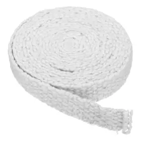 Uxcell 632702870430 1 Inch X1/8 X157 Wood Stove Gasket High-temperature Seal Ropes White
