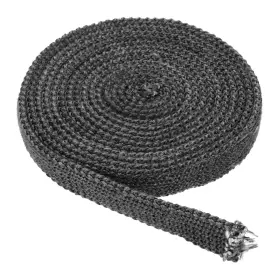Uxcell 726215707083 3/4 Inch X 1/8 Wood Stove Gaskets High-temperature Resistance Seal Rope Black