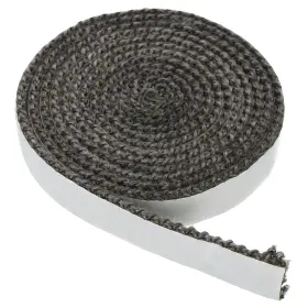 Uxcell 726215707144 5/8 Inch X 1/8 X73 Wood Stove Gasket Flat Self Adhesive Seal Rope Black Uxcell 726215707144 5/8 Inch X 1/8 X73 Wood Stove Gasket Flat Self Adhesive Seal Rope Black