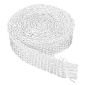 Uxcell 726215707380 1 Inch X 1/8 X118 Wood Stove Gasket Flat High Temperature Resist Seal Rope White