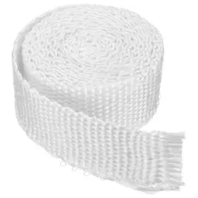 Uxcell 726215707403 2 Inch X 1/8 X118 Wood Stove Gasket Flat High-temperature Resist Seal Rope White