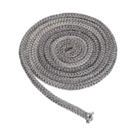 Uxcell 731618779964 3/8 Inch X 86 Wood Stove Gasket Graphite Fiberglass Round Seal Rope Black