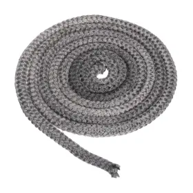 Uxcell 731618780120 1/2 Inch X 118 Wood Stove Gasket Graphite Fiberglass Round Seal Rope Black