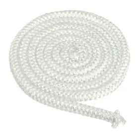 Uxcell 731618780243 1/2 Inch X 86 Wood Stove Gasket Fiberglass Round Seal Rope Replacement White