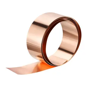 Uxcell A23033100ux0521 99.9% Pure Copper Flashing 1mm X 100mm 1m Red