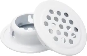 A23080900ux1139 Uxcell 19mm 3/4 Inch Circular Soffit Vent 30pcs Stainless Steel White