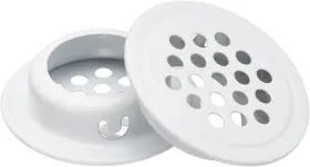 A23080900ux1141 Uxcell 25mm 1 Inch Circular Soffit Vent 30pcs Stainless Steel White