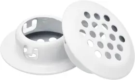 Uxcell A23080900ux1168 19mm 3/4 Inch Circular Soffit Vent 10pcs Stainless Steel White
