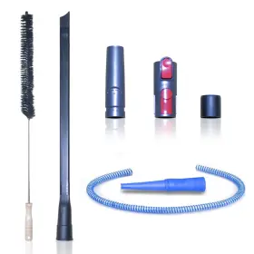 Vdryer-001 Vacext Dryer Vent Cleaner Kit And Refrigerator Condenser Coil Brush-dryer Lint Brush V