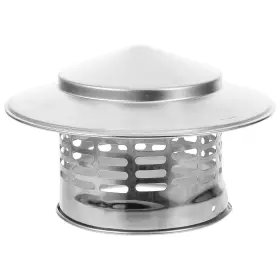 Kquuc0891221swtcd Veemoon Stainless Steel Chimney Rain Cap 4.3 Inch Cover Roof Vent Conica