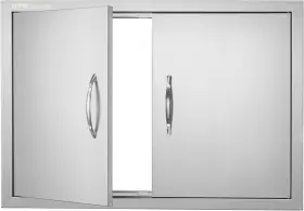 30.5w Vevor 197988385363 Bbq Access Door X 21h Inch Stainless Steel Color