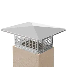 Vevor 789591515932 Chimney Cap 17 Inch X 21 Flue Caps 304 Stainless Steel Fireplace Co