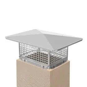 Vevor 789591515949 Chimney Cap 17 Inch X 29 Flue Caps 304 Stainless Steel Fireplace Co