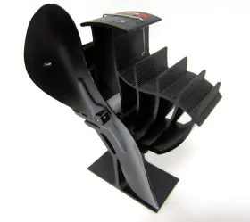 Hl-100a Vevor Wood Stove Fan Heat Powered Quiet Fireplace Fans For Wood/log Burner/heat