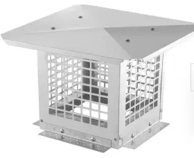 J83035 Vevor Chimney Cap 9in X 304 Stainless Steel Fireplace Cover
