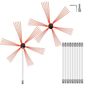 Ycs10mjdpyst00001 Vevor Chimney Sweep Kit Cleaning 33ft Sooteater Ycs10mjdpyst00001 Vevor Chimney Sweep Kit Cleaning 33ft Sooteater