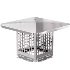 Ycz8x87e6jw70w2hlv0 Vevor Chimney Cap 8 Inch X8 Flue Caps 304 Stainless Steel Fireplace Cover F