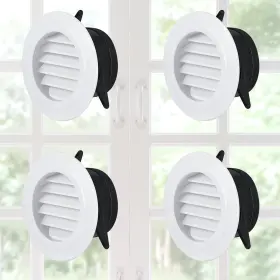 Anb-vihose-58457 Vihose 4 Pcs Soffit Vents 3 Inch Abs Exterior Round Exhaust