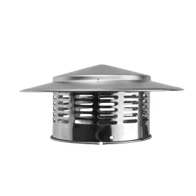 Lz0002 Viongna 6 Inch Chimney Cap 304 Stainless Steel Cone Top Sliver Round Roof